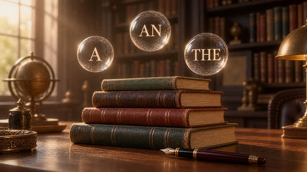 Артикли в английском языке: a, an, the – когда какой ставить