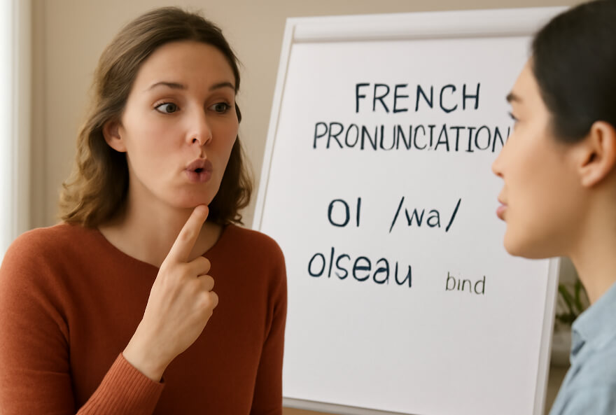Как поставить правильное произношение на французском языке