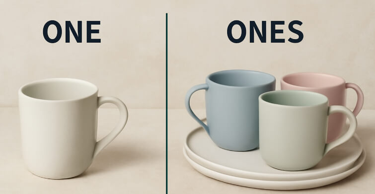 Разница между one и ones Разница между one и ones