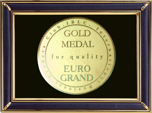 Золотая медаль качества «Европейский гранд»