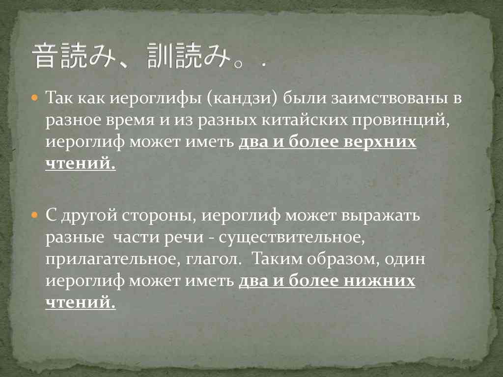 Письменность Японии (часть 2)